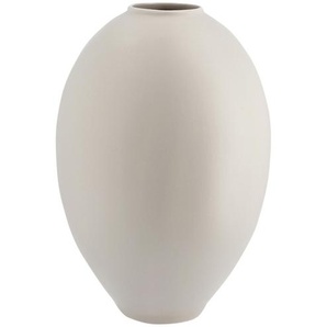 Vase Mara - creme - Steinzeug - 25 cm - [17.0] | Möbel Kraft