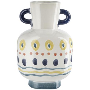 Vase - mehrfarbig - Steingut - 15 cm - 23 cm - 10 cm | Möbel Kraft
