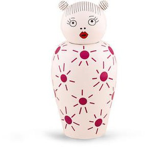 Vase mit Deckel Canopie Lula keramik rosa / Mit Deckel - Seletti - Rosa