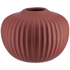 Vase | rot | Steinzeug | 11 cm | [15.0] |