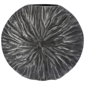 Vase - schwarz - Aluminium - 28 cm - 25 cm - 11 cm | Möbel Kraft