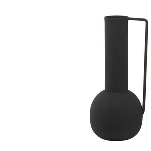 Vase - schwarz - Eisen - 25 cm - [11.0] | Möbel Kraft