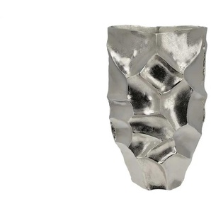 Vase - silber - Materialmix - 27 cm - 43 cm - cm 18,0 | Möbel Kraft