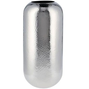 Vase - silber - Stahl - 40 cm - 20.0 | Möbel Kraft