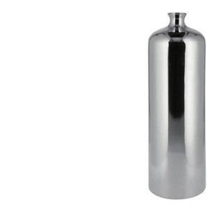 Vase - silber - Stahl - 49 cm - 15.0 | Möbel Kraft