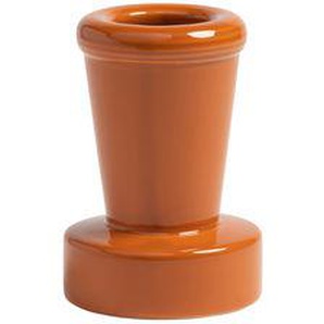 Vase Stack keramik orange / Ø 8.5 x H 12 cm - & klevering - Orange
