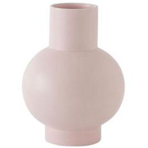 Vase Strøm Small keramik rosa / H 16 cm - Keramik / Handgefertigt - raawii - Rosa