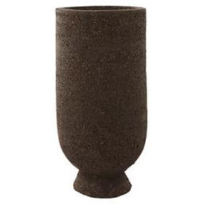 Vase Terra keramik braun / Ø 13 x H 27 cm - Ton - AYTM -