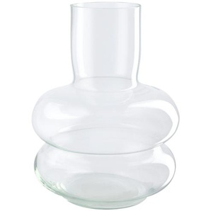 Vase - transparent/klar - Glas - 25 cm - [18.0] | Möbel Kraft