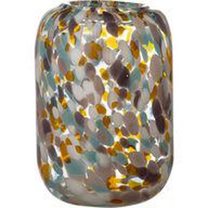 Vase Vidia glas bunt / Ø 13 x H 18 cm - Mundgeblasenes Glas - Bloomingville - Bunt