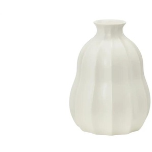 Vase - weiß - Dolomite - 13,3 cm - [10.2] | Möbel Kraft