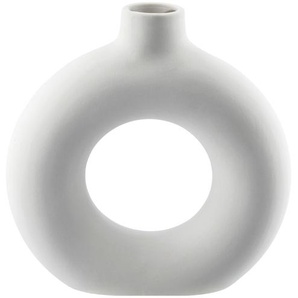 Vase - weiß - Porzellan - 15,5 cm - 16 cm - 4,5 cm | Möbel Kraft