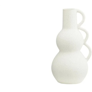 Vase - weiß - Porzellan - 25 cm - [1.3] | Möbel Kraft