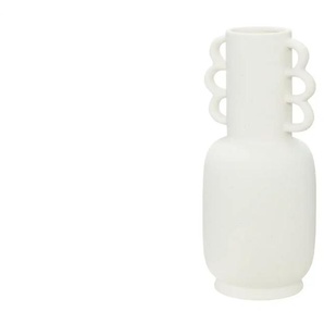 Vase   ¦ weiß ¦ Porzellan ¦ Maße (cm): H: 26,3  Ø: 12
