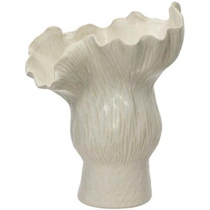 Vase, Weiß, Stein, 8.00x8.00x8.00 cm, Dekoration, Vasen