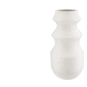 Vase - weiß - Steinzeug - 29,7 cm - 15.0 | Möbel Kraft