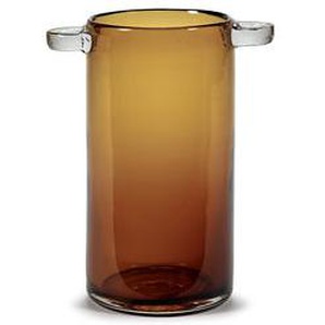 Vase Wind & Fire glas orange / Ø 11,5 x H 24 cm - Serax - Orange