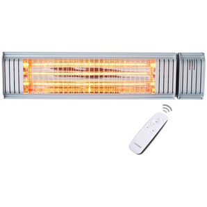 VASNER Terrassenstrahler Bluetooth, silber, Appino 20 Heizstrahler Wand Decke mit Appsteuerung silberfarben Heizlüfter