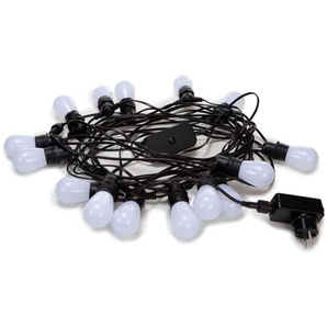 Velleman - tuya led - 15 m - 15 weiße Lampen - schwarzes Kabel - smart