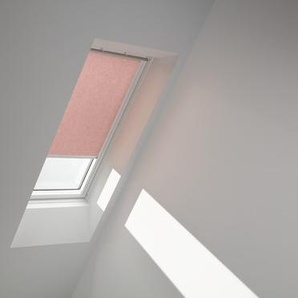 VELUX Sichtschutzrollo rosenholz uni manuell Rahmen weiß RFL FK08 4168SWL RFL.FK08.____SWL