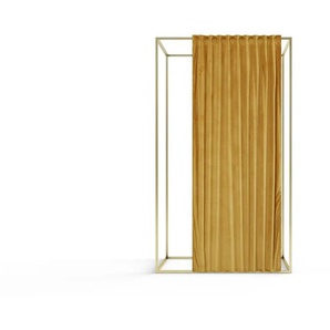 Verdeckter Schlaufenschal Glory - gelb - Synthetik - 135 cm | Möbel Kraft
