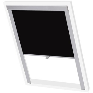 Verdunkelungsrollo Schwarz FK06