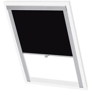 Verdunkelungsrollo Schwarz MK06