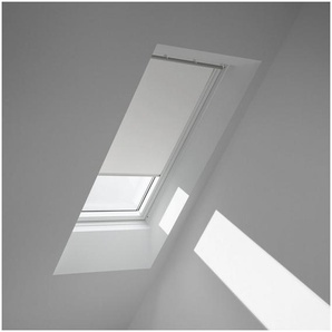 Verdunklungsrollo DKL F08 1025SWL, VELUX, verdunkelnd, ohne Bohren, in Führungsschienen, VELUX »Pick & Click!«, weiße Führungsschienen & Griffleiste