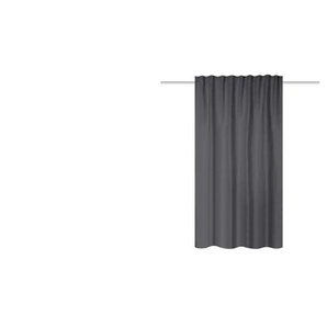 Verdunklungsschal | grau | 135 cm | 145 cm |