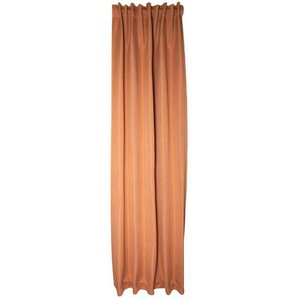 Verdunklungsschal   ¦ orange ¦ Maße (cm): B: 140 H: 1