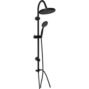 Vereg Duschsäule NERO, Höhe 103,5 cm, 1 Strahlart(en), Hand- und Kopfbrause