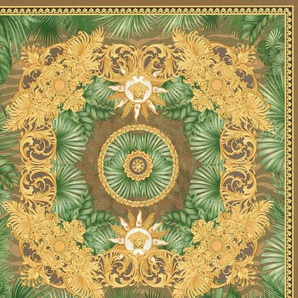 VERSACE Vliestapete Wallpaper Versace 5 Design Tapeten Gr. B/L: 0,7 m x 10,05 m, Rollen: 1 St., grün (goldfarben, braun, grün) Vliestapeten