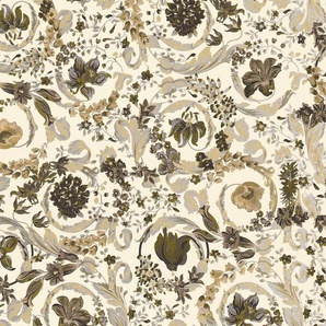 Versace Vliestapete Wallpaper Versace 5 Floral, leicht strukturiert, leicht glänzend, (1 St), Designertapete