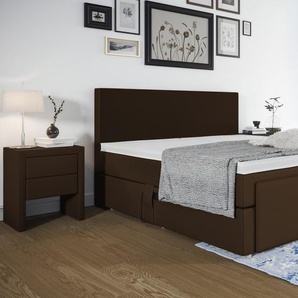 Verstellbares Boxspringbett Phillip – 5 Kopfteile zur Wahl