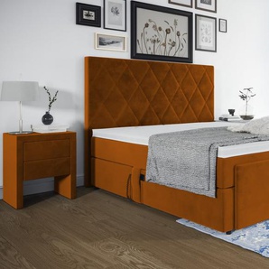 Verstellbares Boxspringbett Phillip – 5 Kopfteile zur Wahl