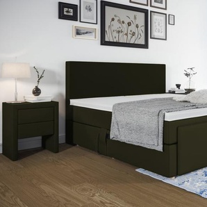 Verstellbares Boxspringbett Phillip – 5 Kopfteile zur Wahl