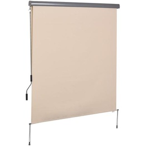 Vertical Awning With Hand Crank