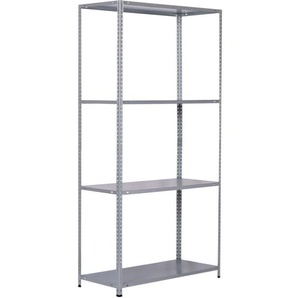 Verzinkte Metallregale catterhouse Nils Solid 137 70x30x137 cm mit 4 Einlegeböden aus verzinktem Stahl Trägt bis zu 200 kg