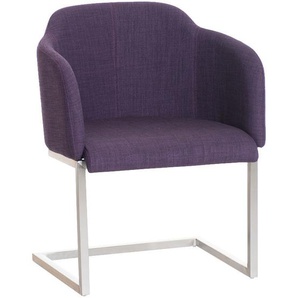 Vevatni Dining Chair - Modern - Purple - Stainless Steel - 45 cm x 52 cm x 84 cm
