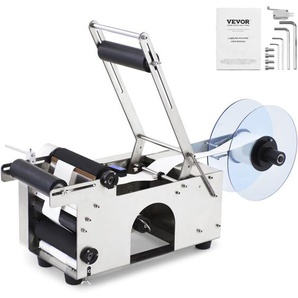 Vevor - Mt-50, etikettierer Halbautomatische Rundflaschenetikettiermaschine und ist weit verbreitet in der Kosmetik-, Getränke-, Lebensmittel-,