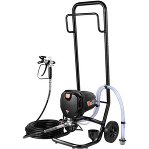 Mophorn - vevor Rollbares Airless-Farbspritzgerät, 750 w, 3000 psi, Hocheffizientes Elektrisches Spritzgerät, Farbspritzgeräte Spritzlackiermaschine