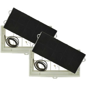 Vhbw - 2x Aktivkohlefilter kompatibel mit Siemens LX400000, LX500000 Dunstabzugshaube - 49,5 x 29,5 x 6,2 cm