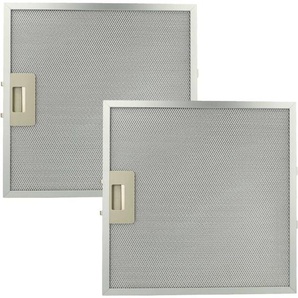 Vhbw - 2x Filter Metallfettfilter kompatibel mit Whirlpool 208283946902 854404601000 Dunstabzugshaube - 32 x 32 x 0,85 cm, Metall