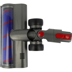 Vhbw - Turbodüse Bodendüse Softbürste kompatibel mit Dyson V8, V7, V15 Detect Complete Staubsauger, 26,2 cm breit, mit Softwalze