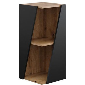 Vicco - Midischrank Benno, Anthrazit, 31.6 x 70.5 cm mit offenen Ablagen
