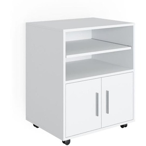 Vicco - Rollcontainer Novak, Weiß, 60.2 x 48.4 cm