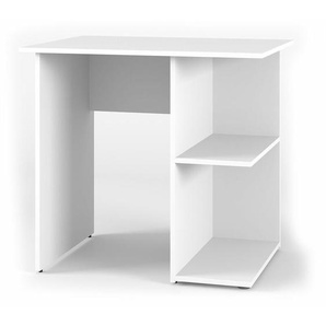 Vicco - Schreibtisch Simple, Weiß, 82 x 60 cm