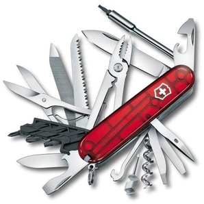 Victorinox Cyber Tool L Red transparent