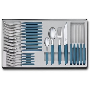 Victorinox Swiss Modern Cutlery Set 24 pcs Blue