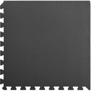 Vidaxl - Bodenmatten 12 Stk. 4,32 m² EVA-Schaumstoff Schwarz